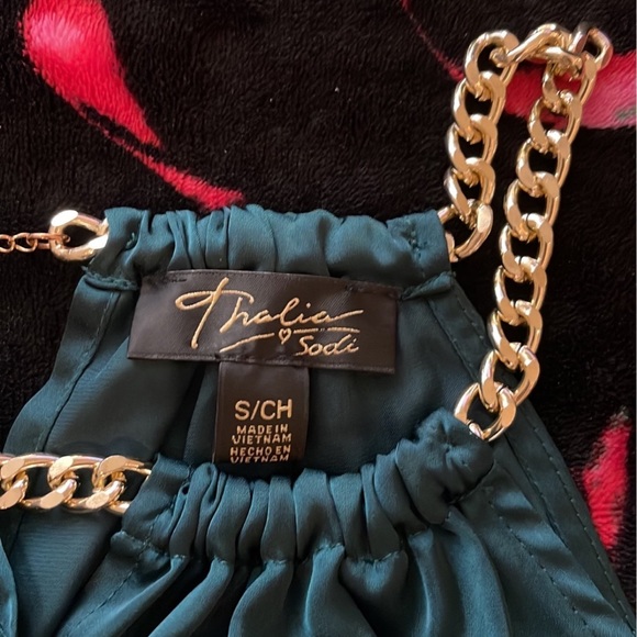 Thalia Sodi Halter Top Blouse - Picture 3 of 4